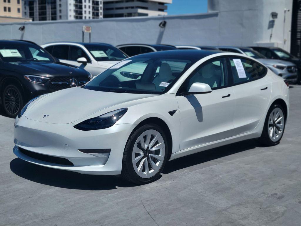 used 2023 Tesla Model 3 car, priced at $27,884