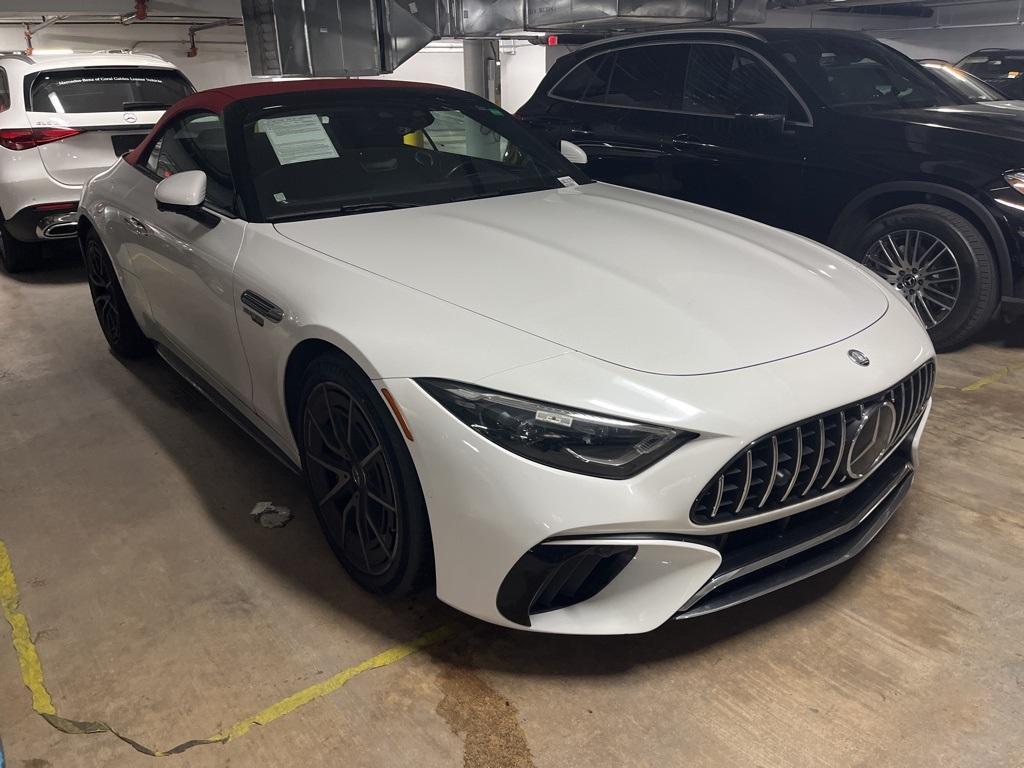 used 2023 Mercedes-Benz AMG SL 55 car, priced at $102,500
