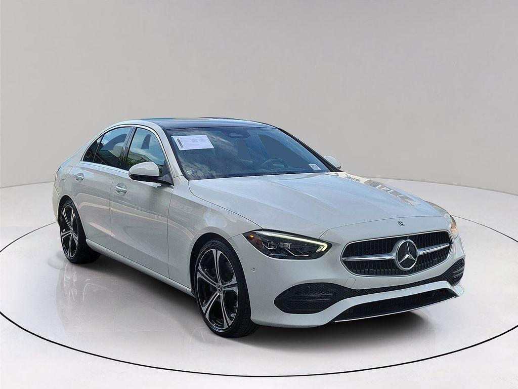used 2022 Mercedes-Benz C-Class car, priced at $35,950