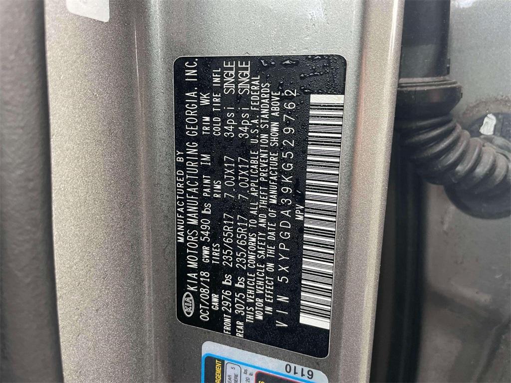 used 2019 Kia Sorento car, priced at $14,695