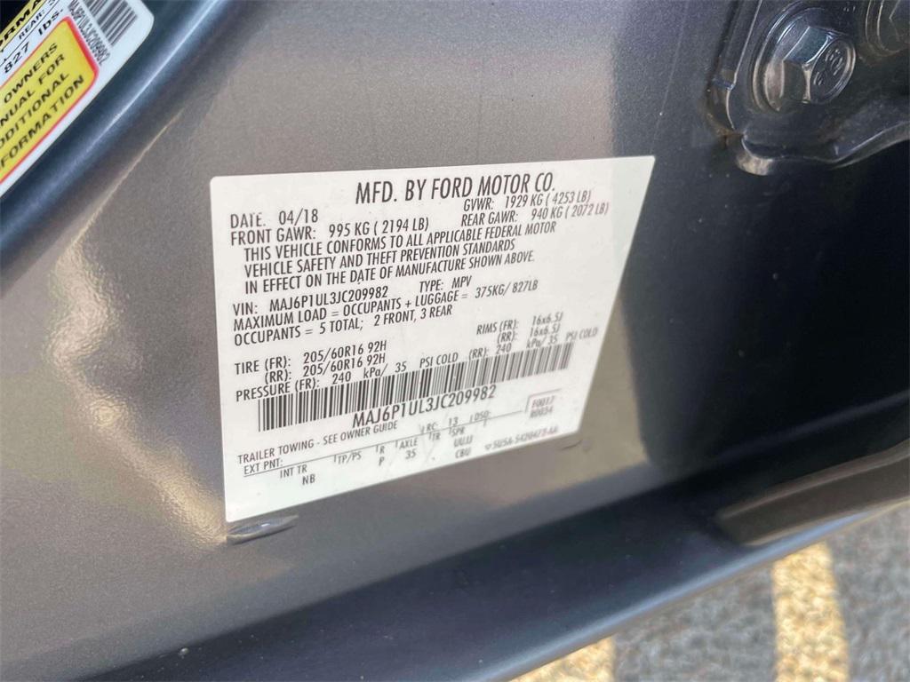 used 2018 Ford EcoSport car, priced at $12,195