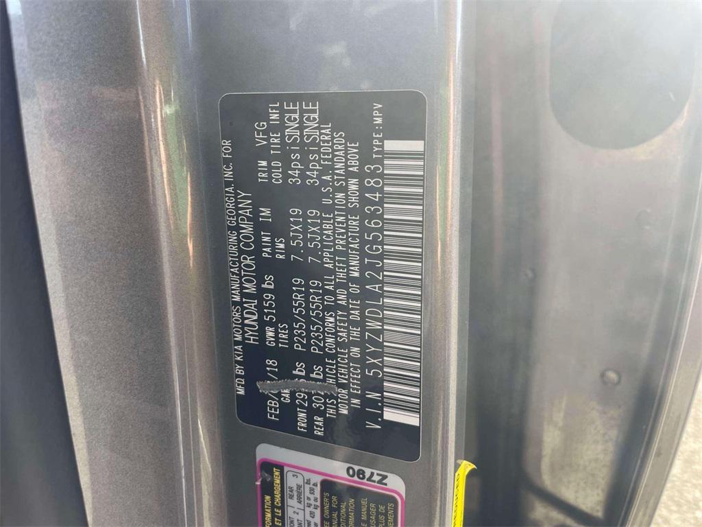 used 2018 Hyundai Santa Fe Sport car, priced at $16,995