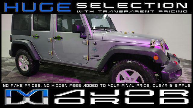 used 2018 Jeep Wrangler JK Unlimited car, priced at $18,888