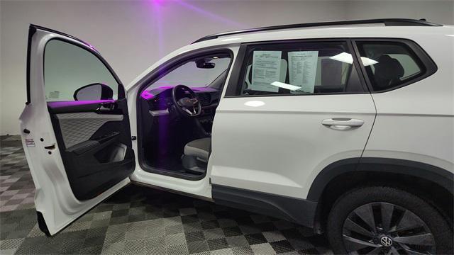 used 2024 Volkswagen Taos car, priced at $21,995