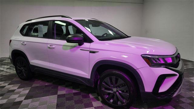 used 2024 Volkswagen Taos car, priced at $21,995