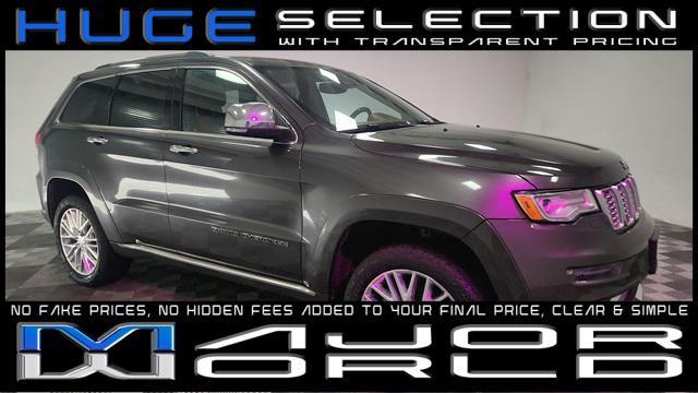 used 2017 Jeep Grand Cherokee car, priced at $18,888