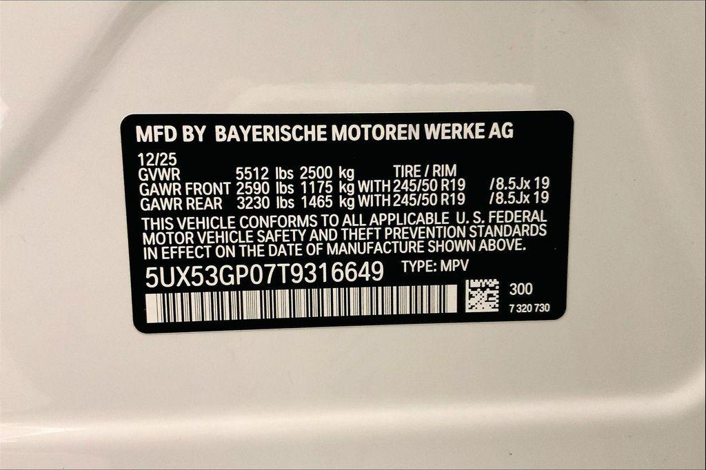 new 2026 BMW X3 car, priced at $61,315