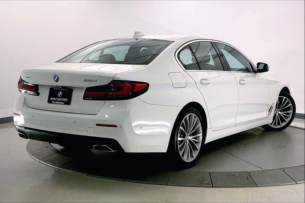used 2021 BMW 530 car
