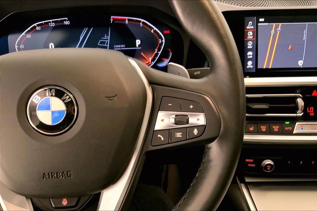 used 2022 BMW 330 car, priced at $34,398