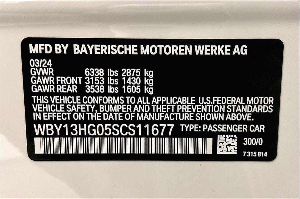 new 2025 BMW i5 car, priced at $62,990