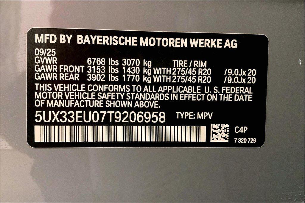 new 2026 BMW X5 car, priced at $100,475