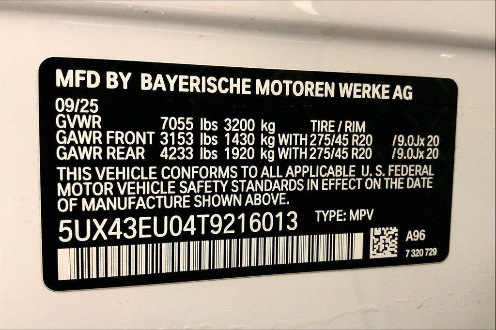 new 2026 BMW X5 PHEV car, priced at $82,098