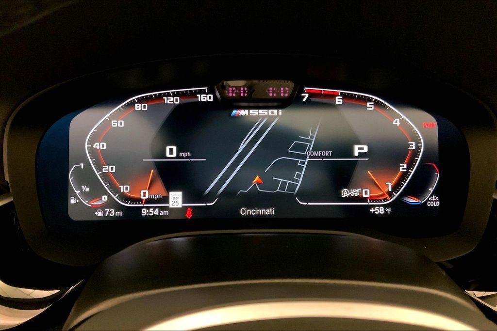 used 2023 BMW M550 car, priced at $65,548