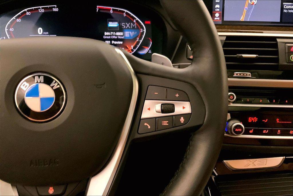 used 2020 BMW X3 car, priced at $29,869