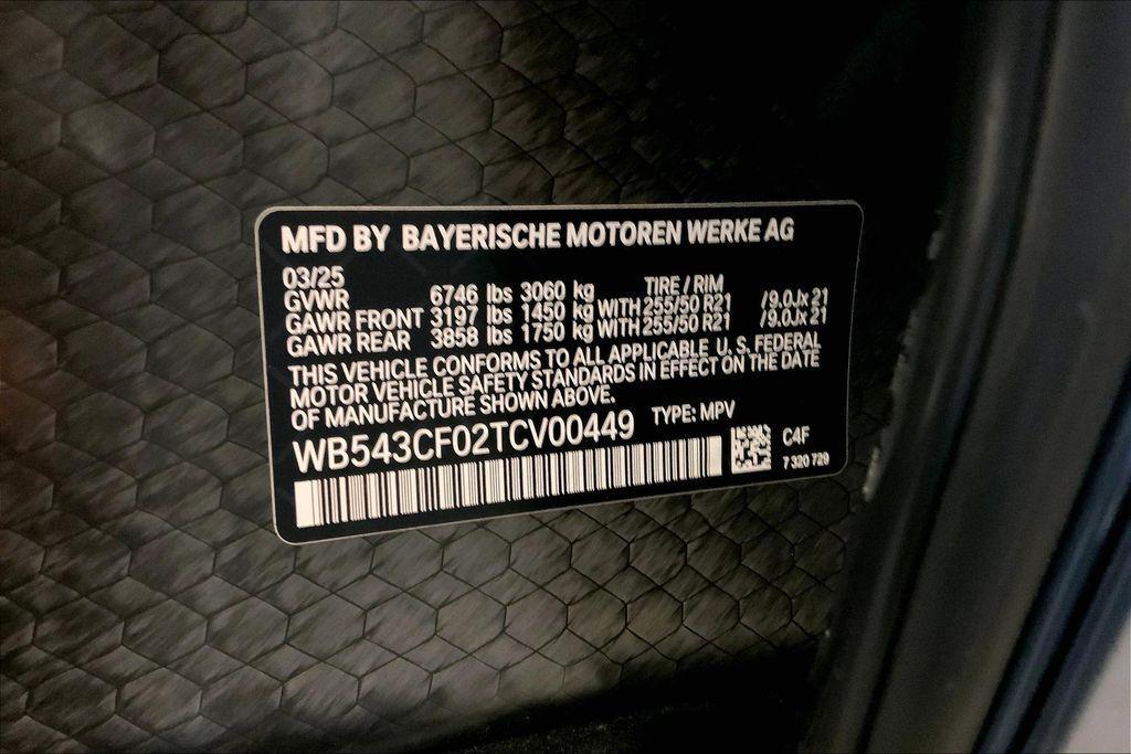 used 2026 BMW iX car, priced at $72,990