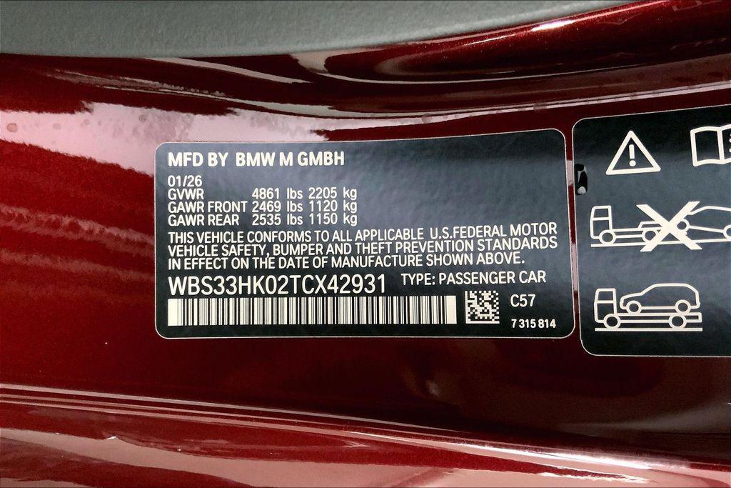 new 2026 BMW M4 car, priced at $99,105