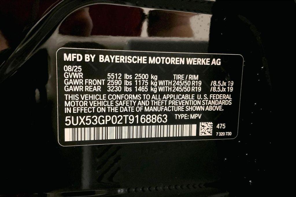new 2026 BMW X3 car, priced at $58,163