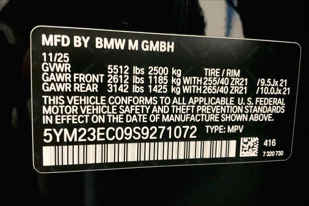 new 2025 BMW X4 M car, priced at $89,590