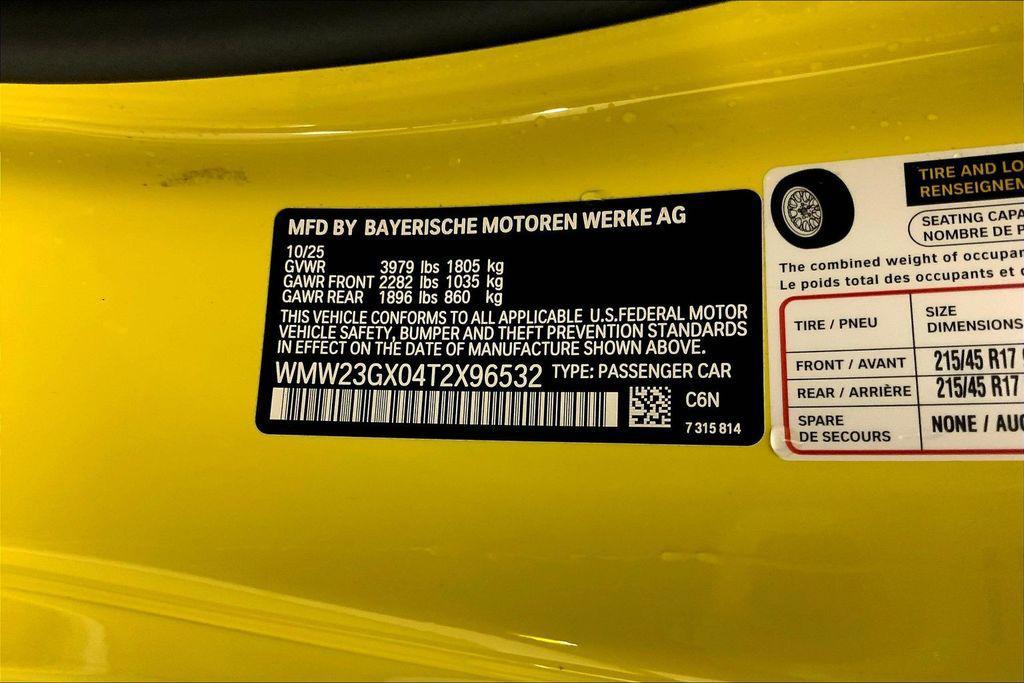 new 2026 MINI Convertible car, priced at $44,455