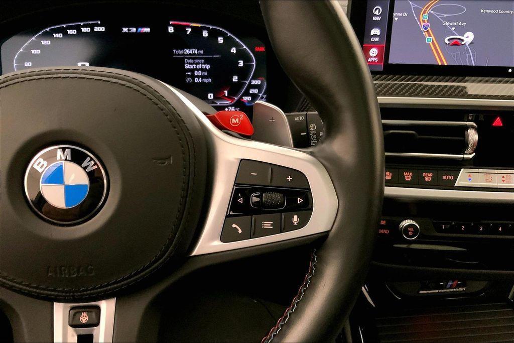 used 2022 BMW X3 M car, priced at $63,398