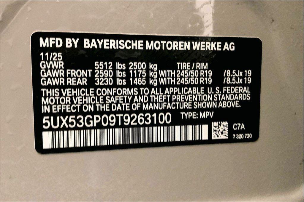 new 2026 BMW X3 car, priced at $57,575