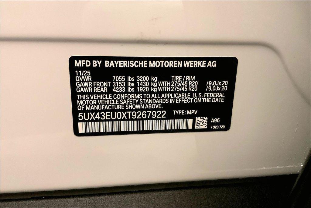 new 2026 BMW X5 PHEV car, priced at $82,125