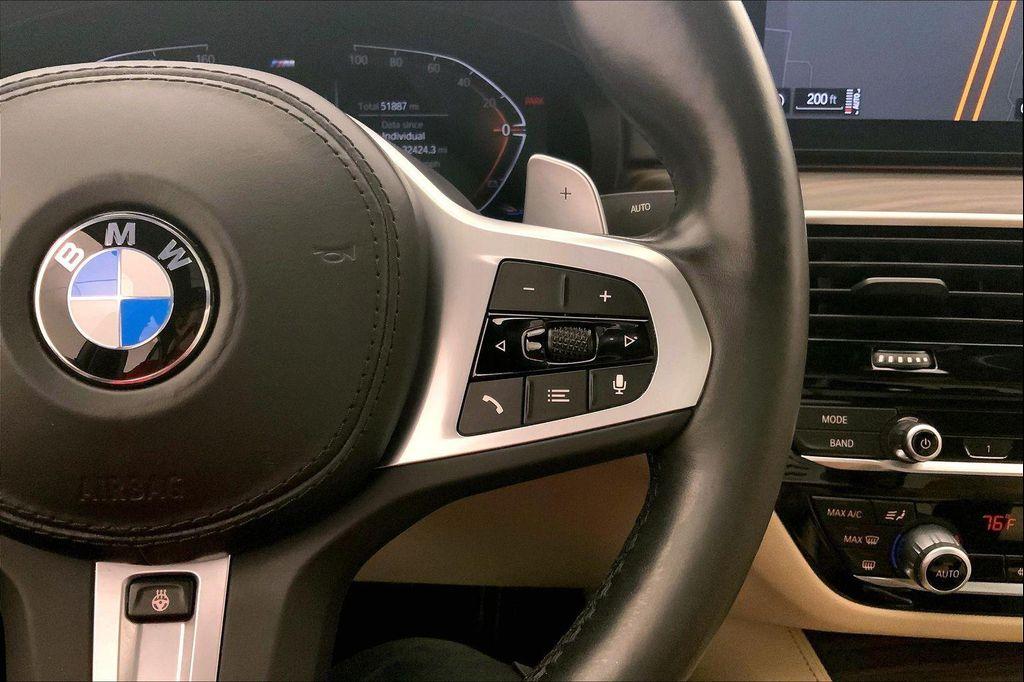 used 2023 BMW 540 car, priced at $44,813