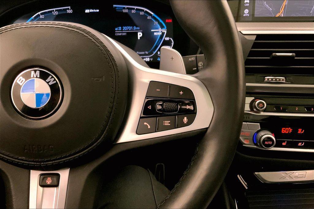 used 2021 BMW X3 PHEV car, priced at $33,495