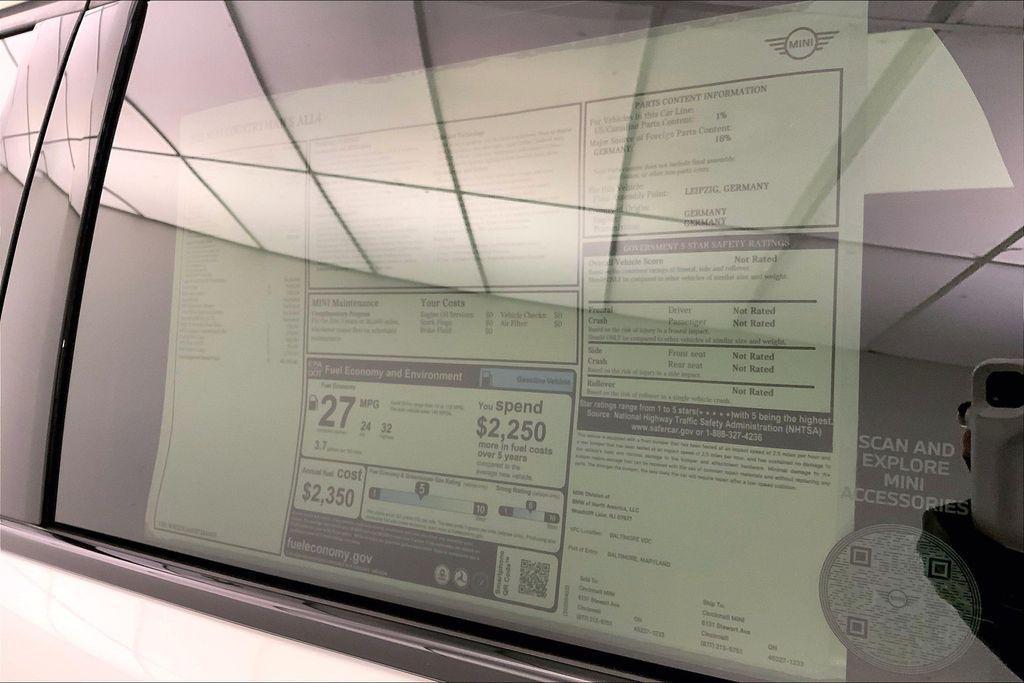 new 2025 MINI Countryman car, priced at $41,865