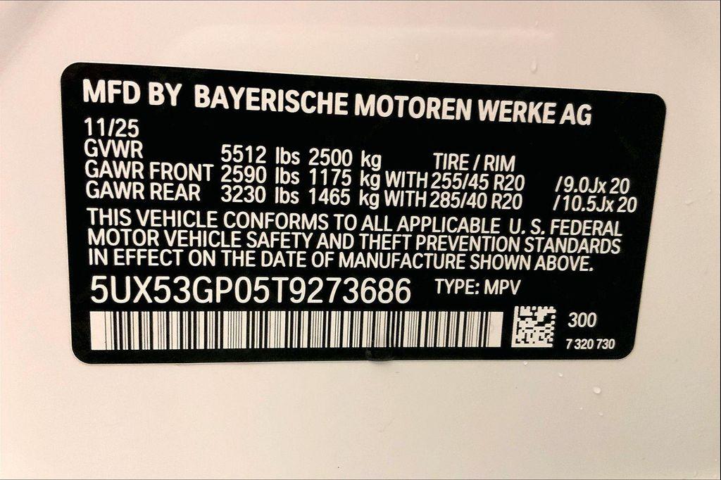 new 2026 BMW X3 car, priced at $61,663