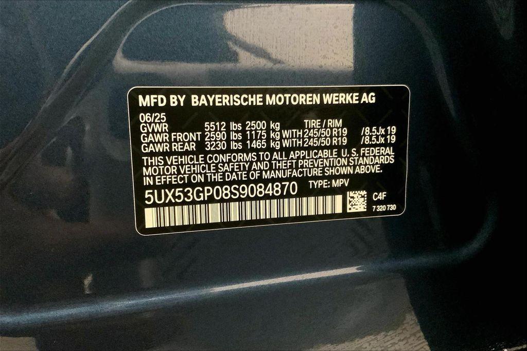 new 2025 BMW X3 car, priced at $53,410