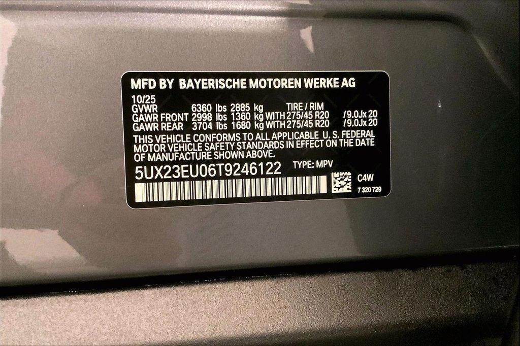 new 2026 BMW X5 car, priced at $77,025