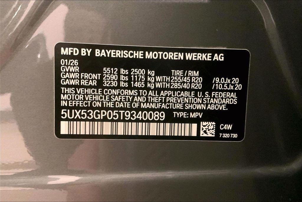 new 2026 BMW X3 car, priced at $61,738