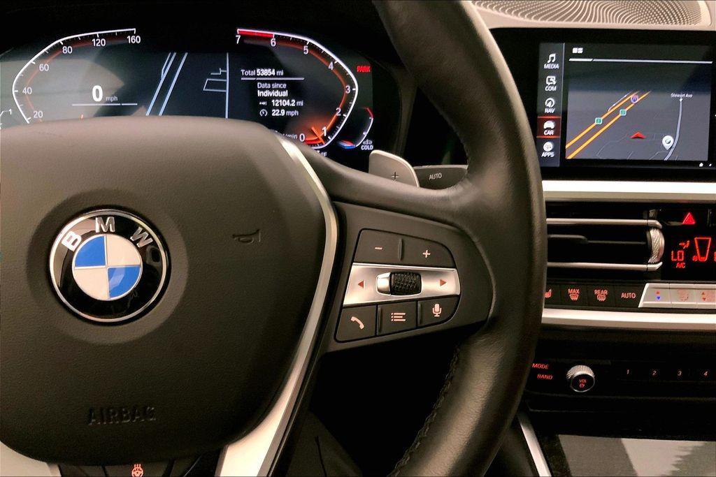 used 2022 BMW 330 car, priced at $33,898