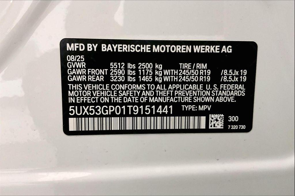 new 2026 BMW X3 car, priced at $53,165