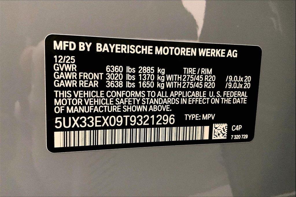 new 2026 BMW X6 car, priced at $84,750