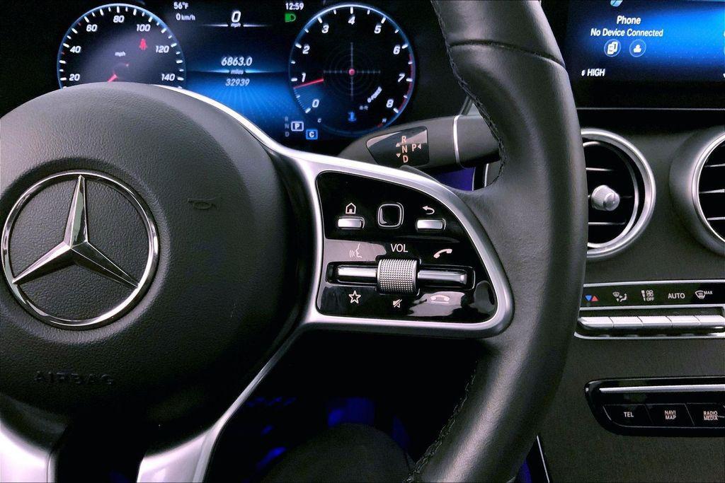 used 2021 Mercedes-Benz GLC 300 car, priced at $27,347