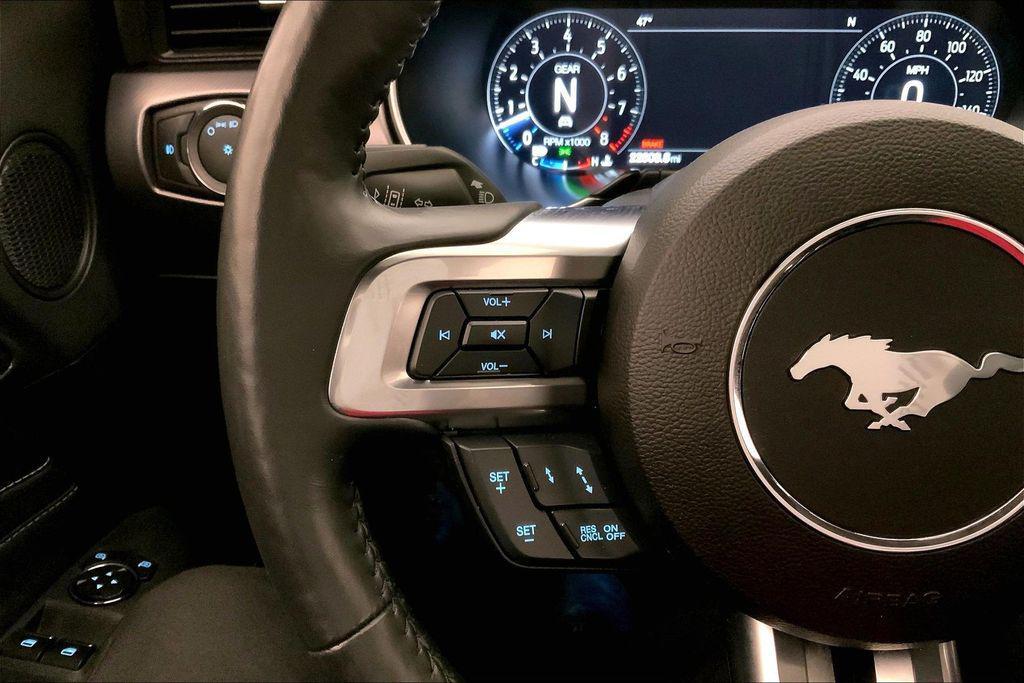used 2021 Ford Mustang car, priced at $40,750
