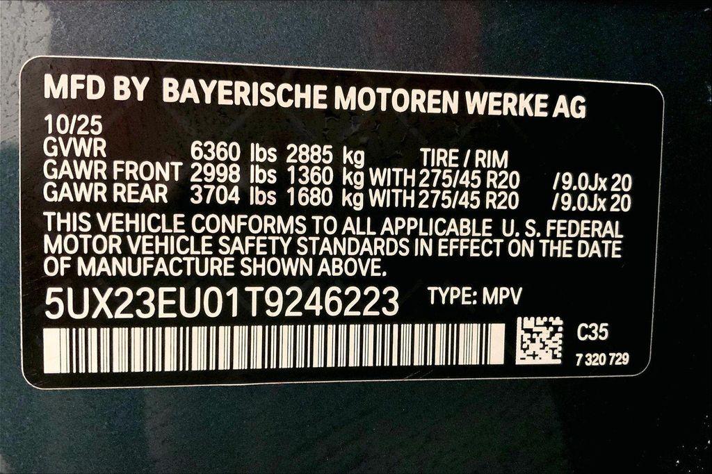 new 2026 BMW X5 car, priced at $76,325