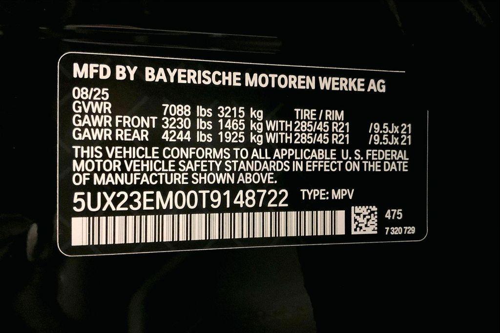 new 2026 BMW X7 car, priced at $94,385