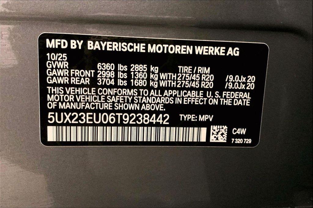 new 2026 BMW X5 car, priced at $76,850