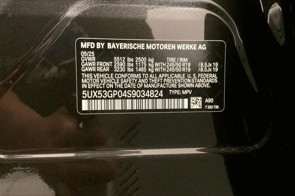 new 2025 BMW X3 car, priced at $53,410