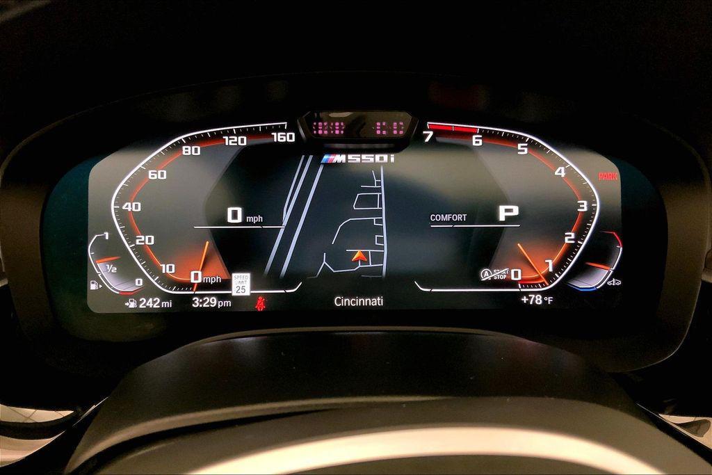 used 2022 BMW M550 car, priced at $46,393