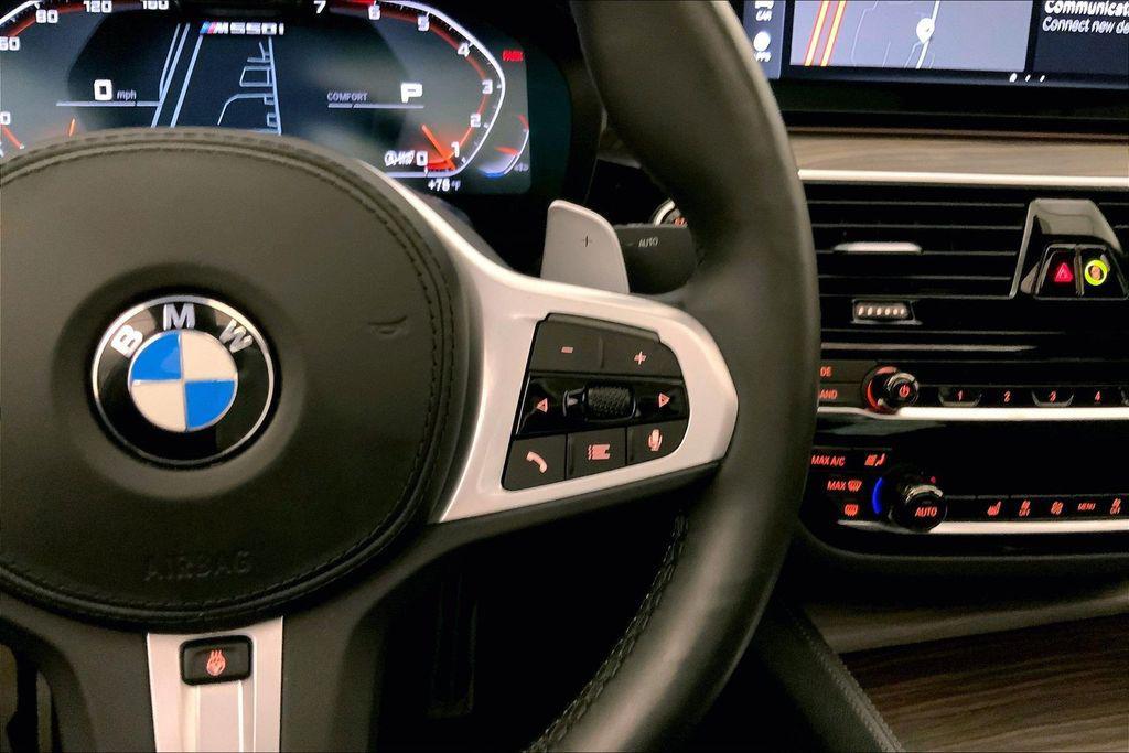 used 2022 BMW M550 car, priced at $46,393