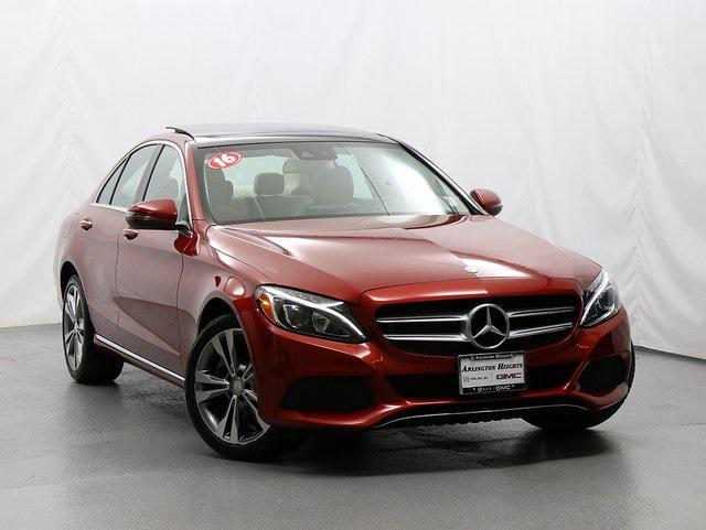 used 2016 Mercedes-Benz C-Class car, priced at $15,555