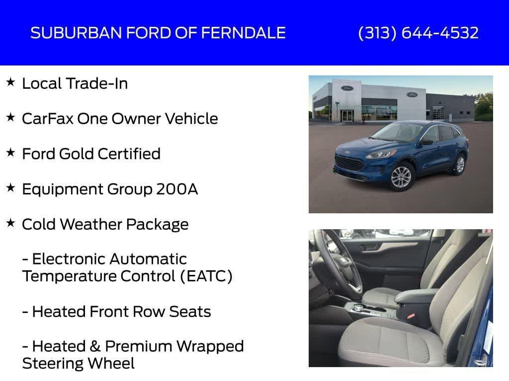 used 2022 Ford Escape car, priced at $19,989