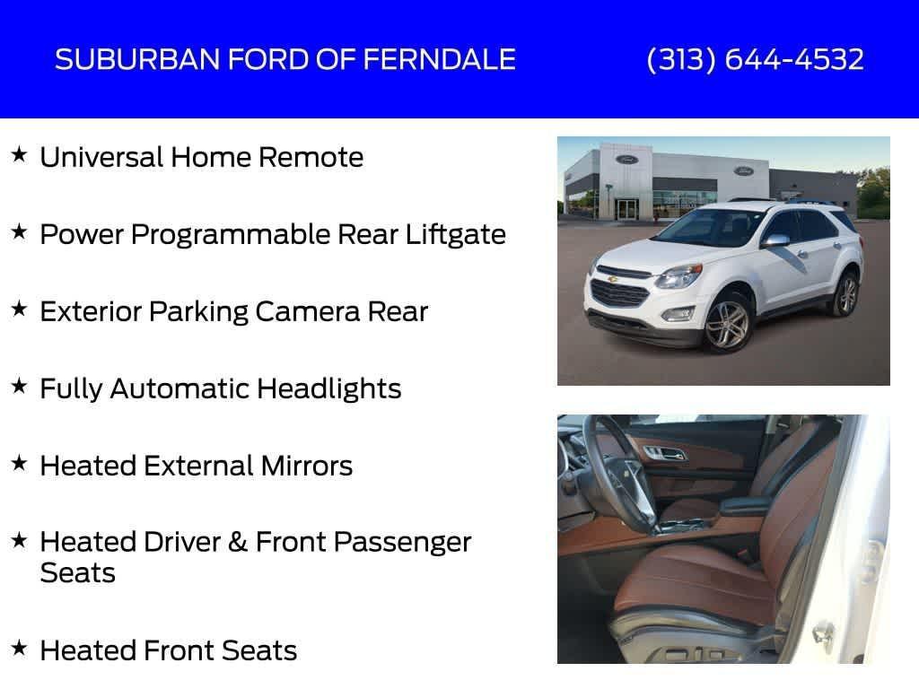 used 2017 Chevrolet Equinox car, priced at $11,759