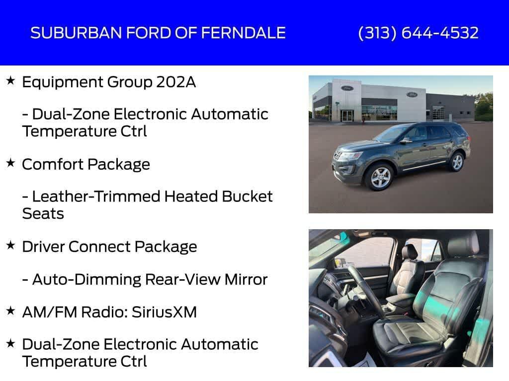 used 2016 Ford Explorer car, priced at $15,239