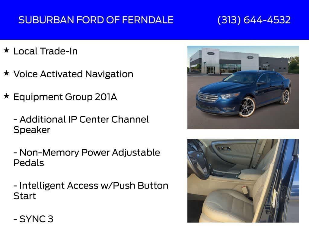 used 2016 Ford Taurus car, priced at $11,569