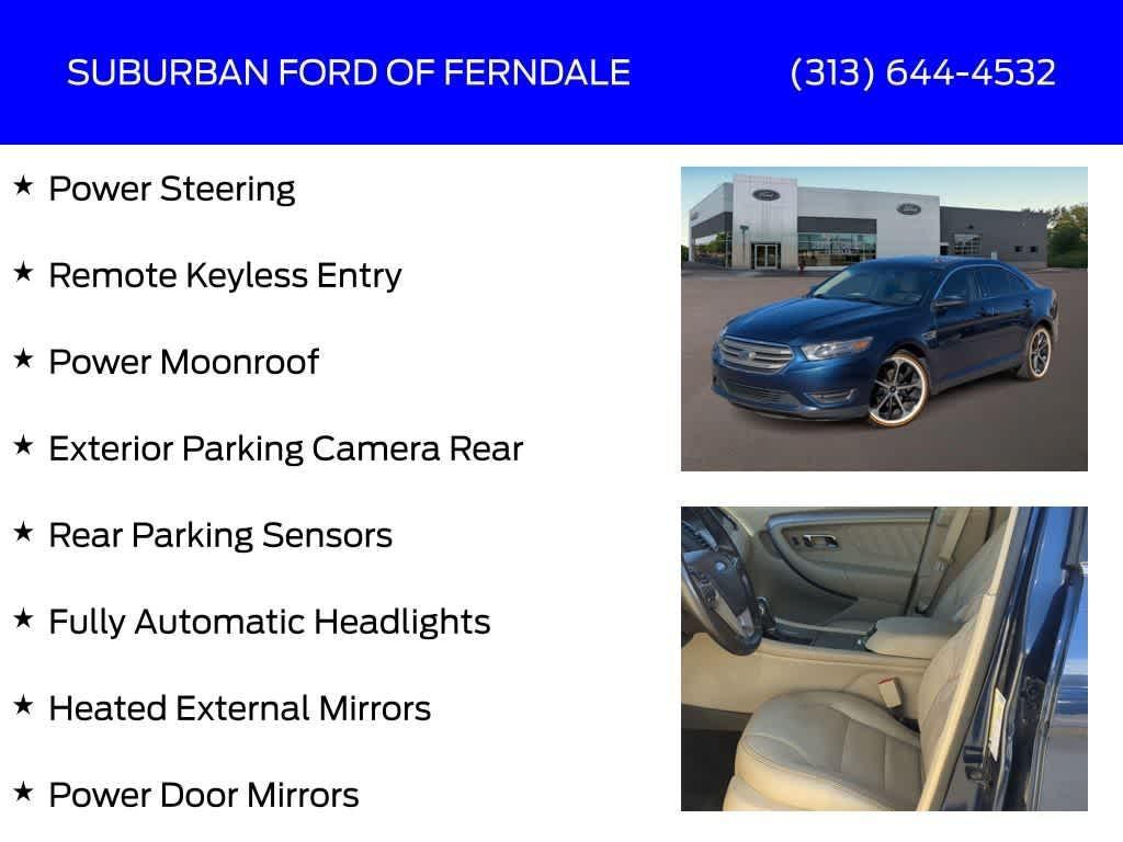 used 2016 Ford Taurus car, priced at $11,569